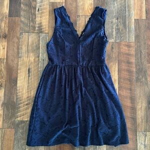 Navy lace Dress